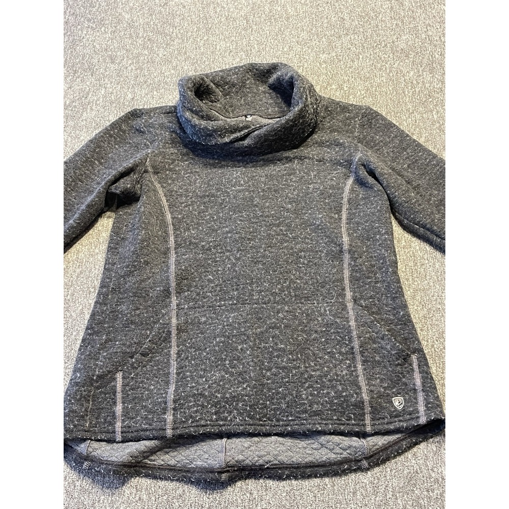 Kuhl Athena Pullover Sweater Women's Gray Size Small Wool‎ Blend